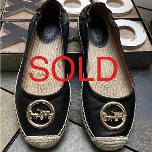 Coach Black Clara LTR Ballet Esp